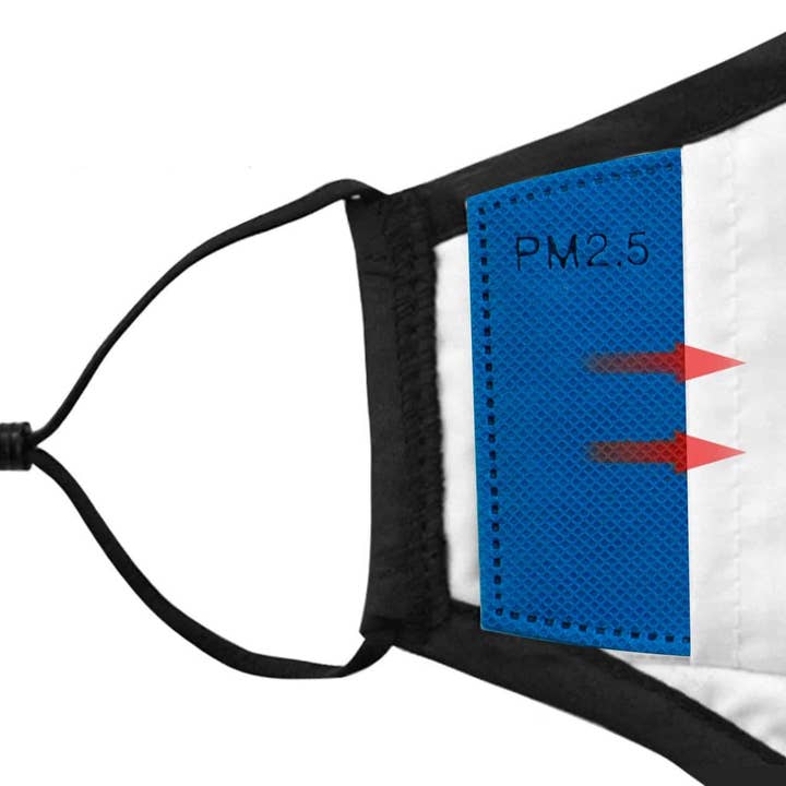 Lelaffet - Wholesale Protective Face Mask/Shield - Activated Carbon Color Filter Charcoal Face Masks Pm2.5 21pc4