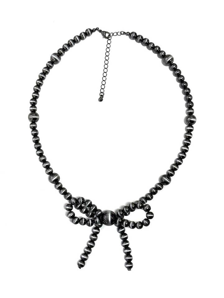 Collana a nastro con perle Navajo occidentali per la vendita all'ingrosso da parte di Snowing West