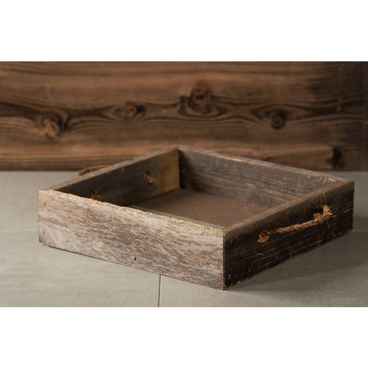 Love Reclaimed - Wholesale Decorative Tray - Rustic Farmhouse Reclaimed Wood Tray2