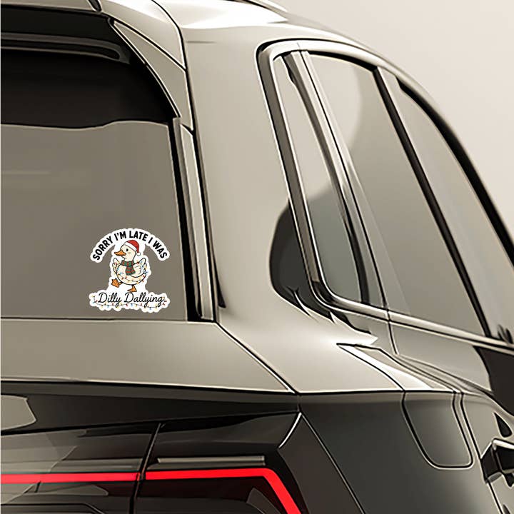 Sticker Atlas - Wholesale Sticker - Sorry I'm Late - Christmas Sticker5