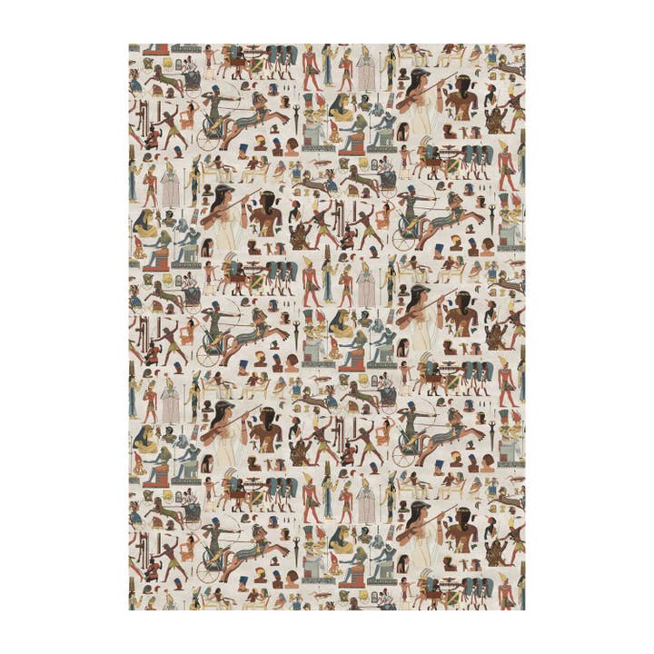 Egyptisk kunst gavepapir for engroshandel hos The Pattern Book