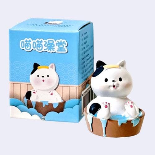 BCZShop - Wholesale Figurine Toy - Kids - HOTSPRINGS CATS BLIND BOX FIGURE1