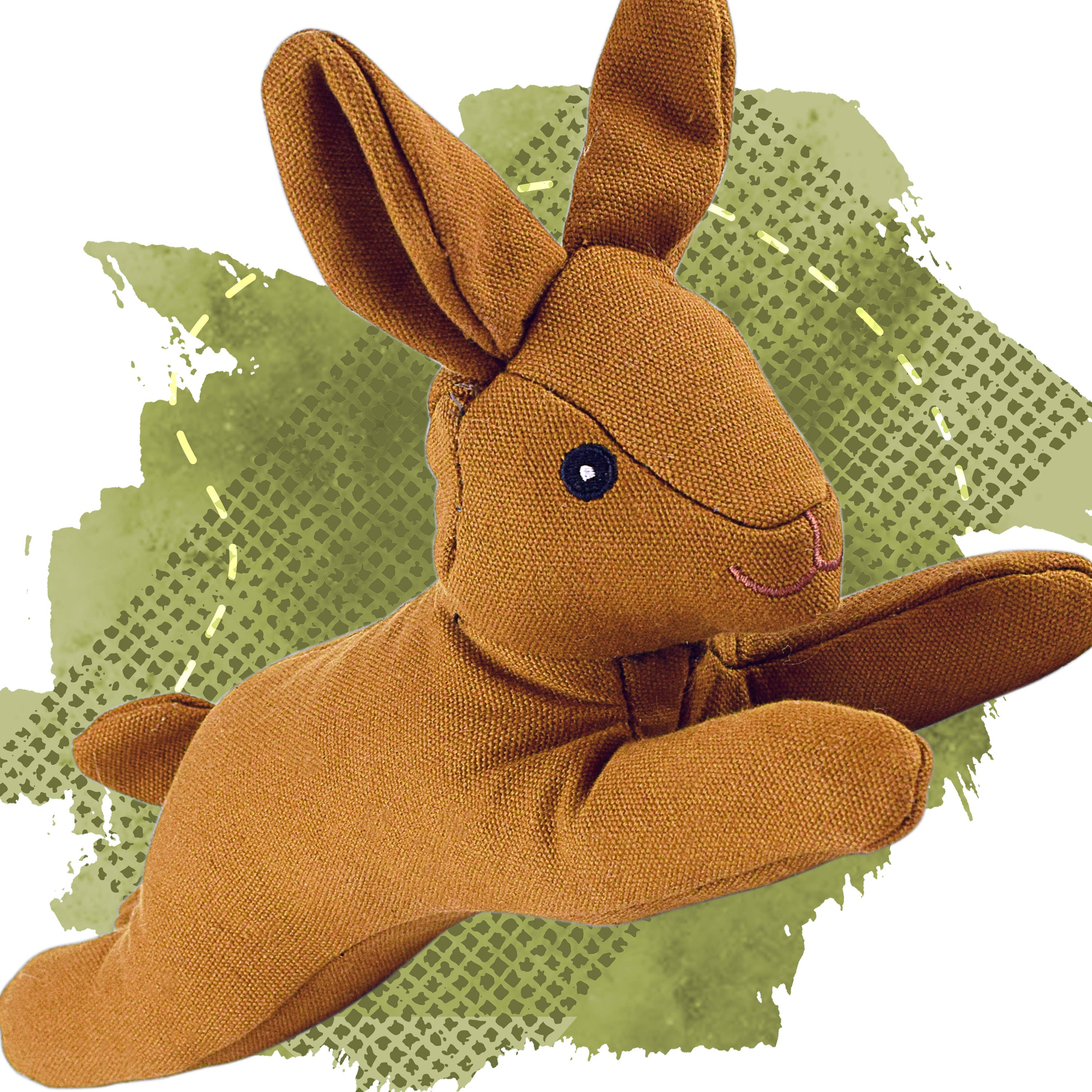 ne&no - Wholesale Pet Plush Toy - Dog - ne&no® Durable Dog Toy with Squeaker - Bunny Haru9