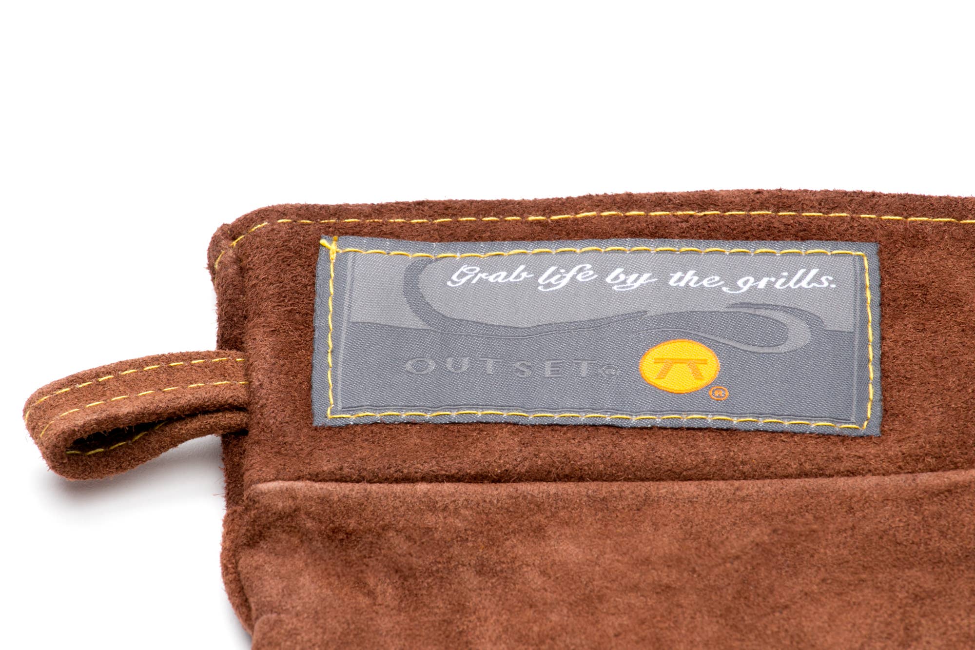 Fox Run Brands – wholesale Grilling mitt – Outset Brown Leather Grill Mitt, 8.5” x 15”3