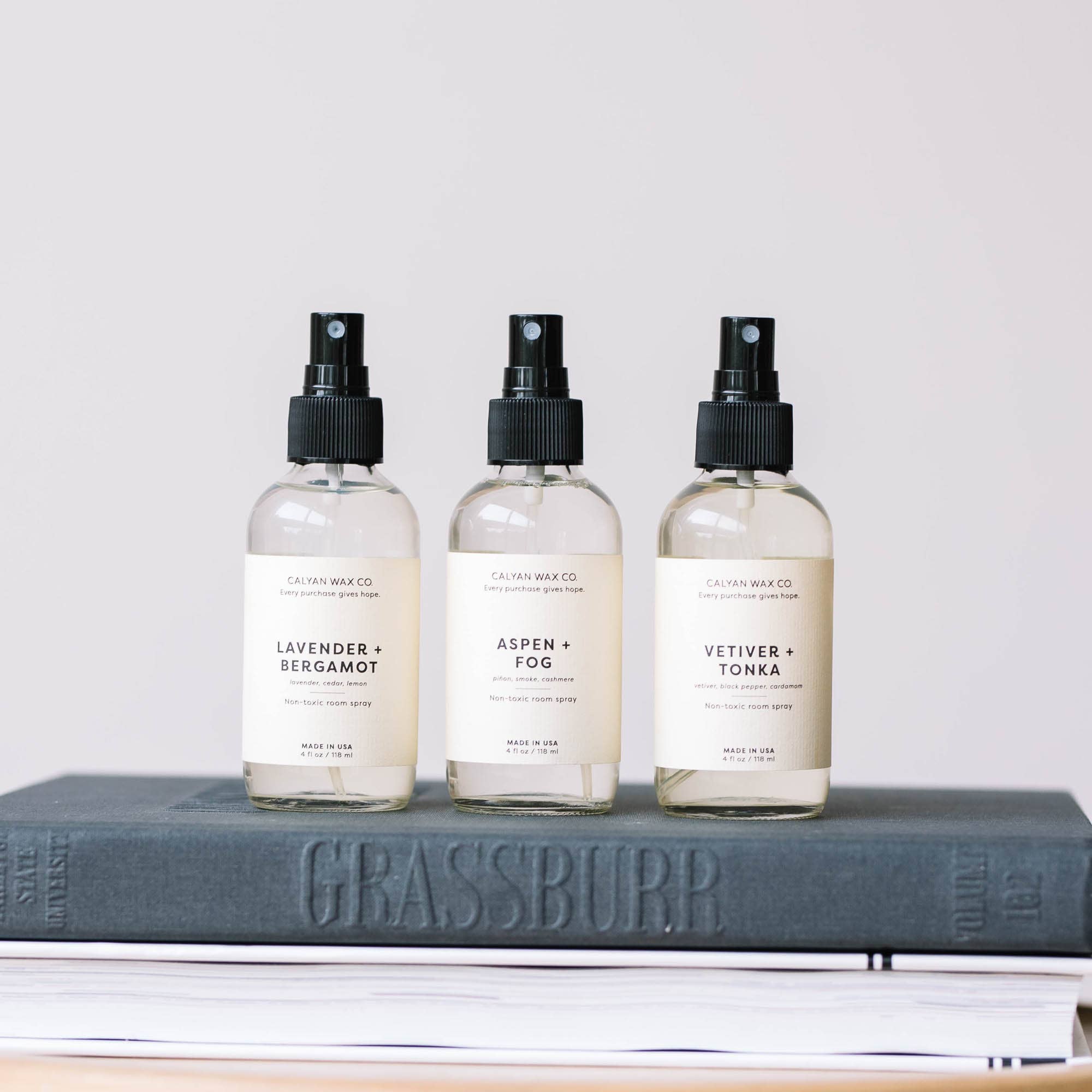 Calyan Wax Co. - Wholesale Room & Linen Spray - Aspen + Fog - Room Spray7