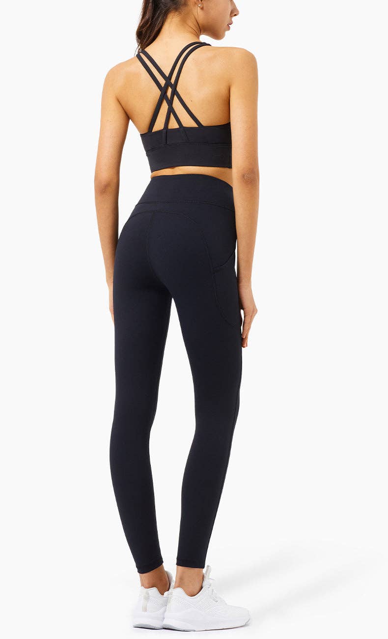 Belsize Activewear - Vendita all'ingrosso Completo sportivo - Donna - Set leggings e reggiseno sportivo ultra morbidi: il massimo comfort11