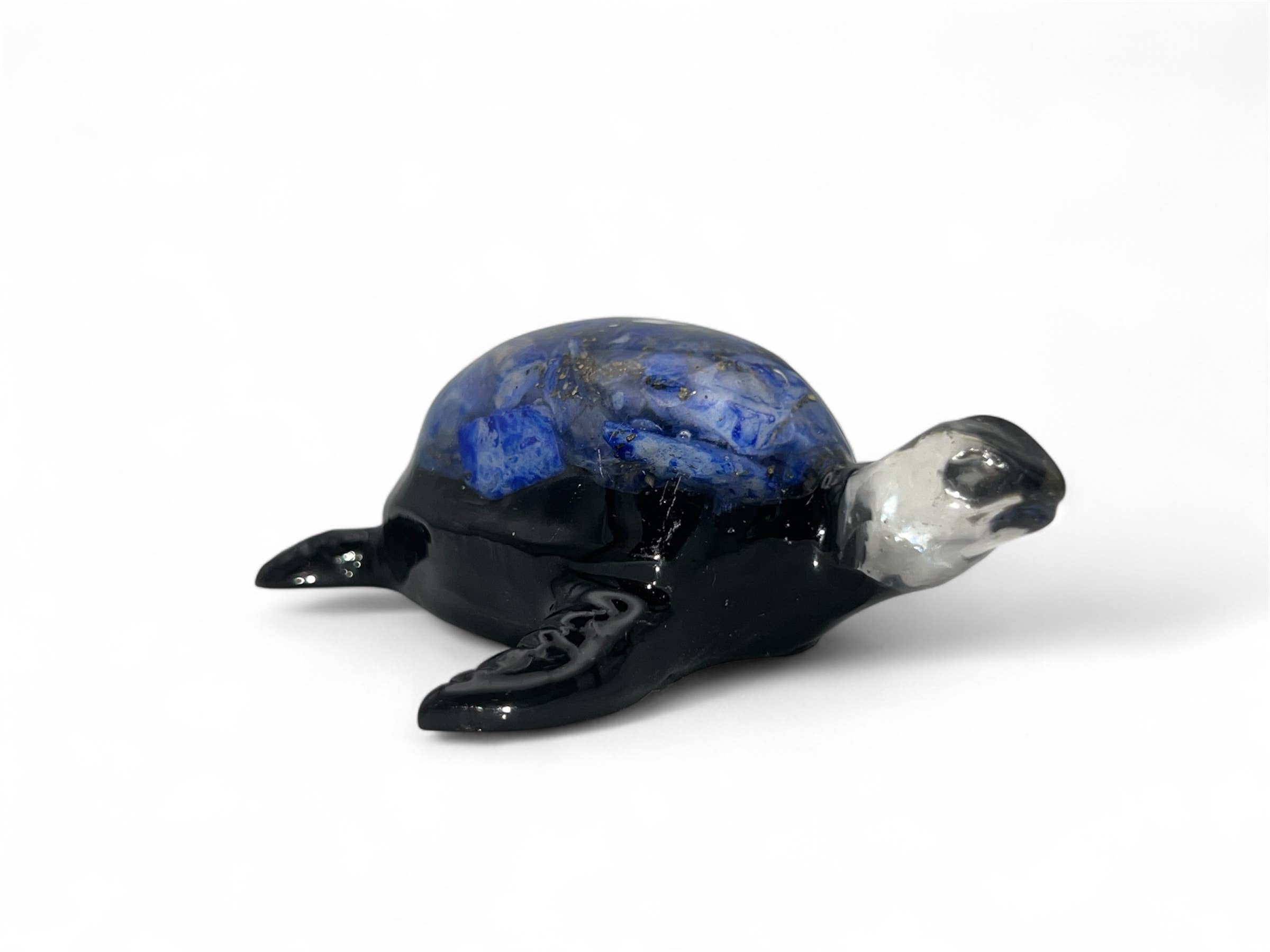 Loose Neck Land – wholesale Decorative figurine – Semi-Precious Stone Turtles (Lg)7
