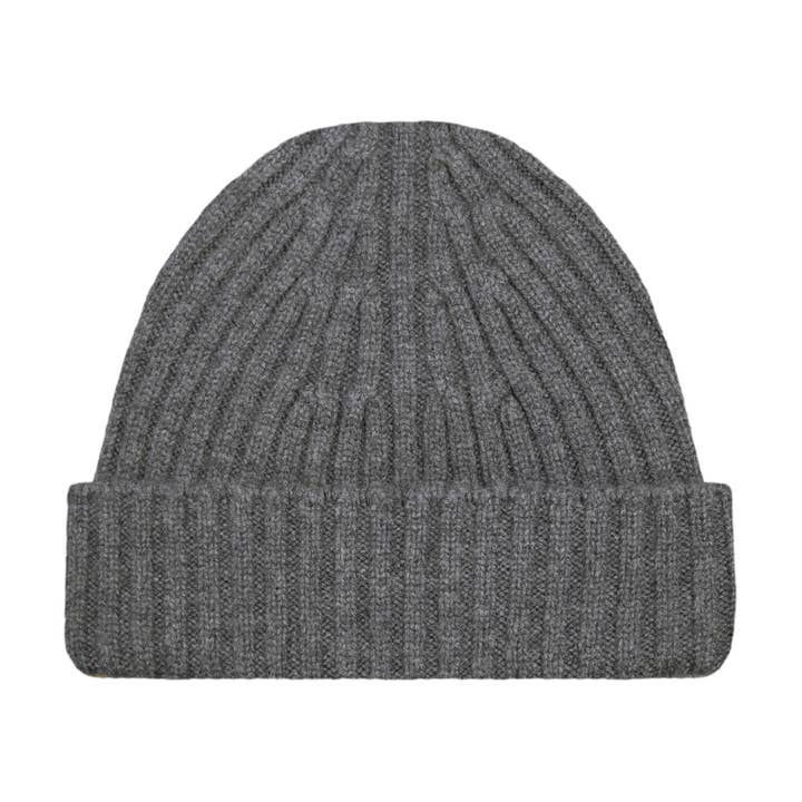 Paul James Knitwear - Wholesale Beanie - Men's - Heavyweight Merino Cashmere Ribbed Beanie14