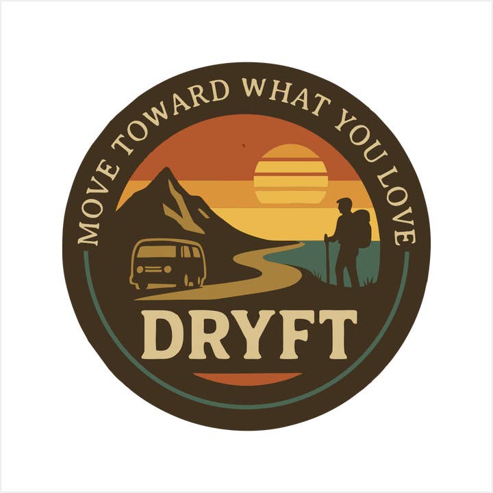 Move Toward What You Love Sticker for wholesale by Spiritual Whiskey