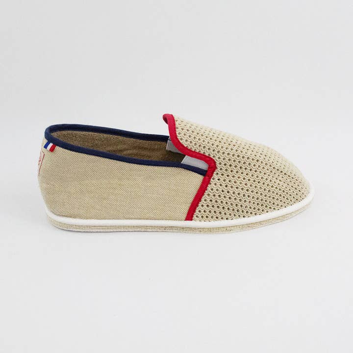 BEIGE TARGET SLIPPER for wholesale by La Pantoufle du Berry