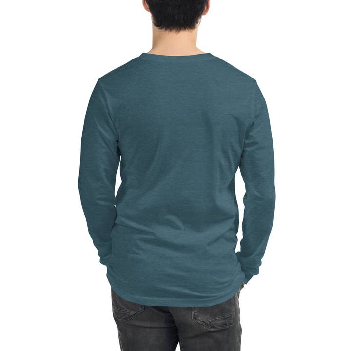 Hiking Alpine – wholesale T-shirts med screentryck – Herr – Vandring Alpine Peak Unisex Långärmad T-shirt