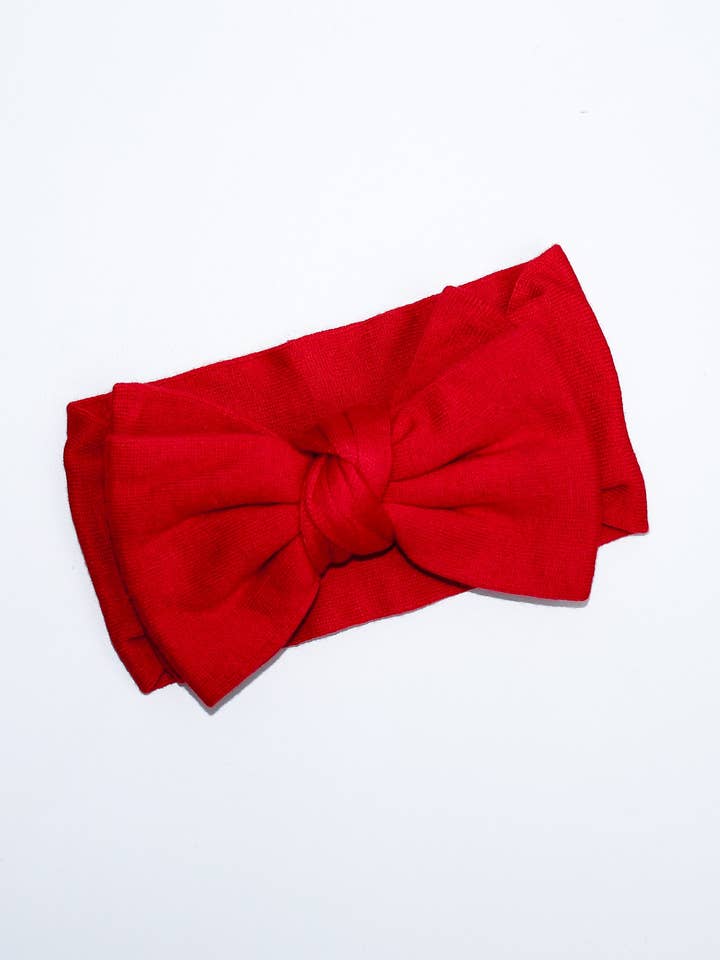 LAZO DE PUNTO FINO | ROJO NAVIDAD para venta al por mayor de Petite + Co