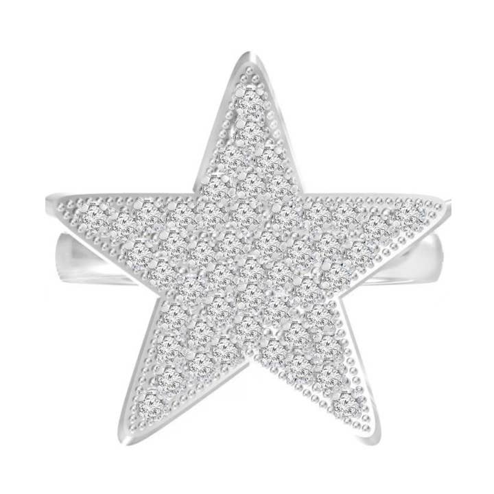 Bague Étoile de Cristal pour la vente par Donatello gian