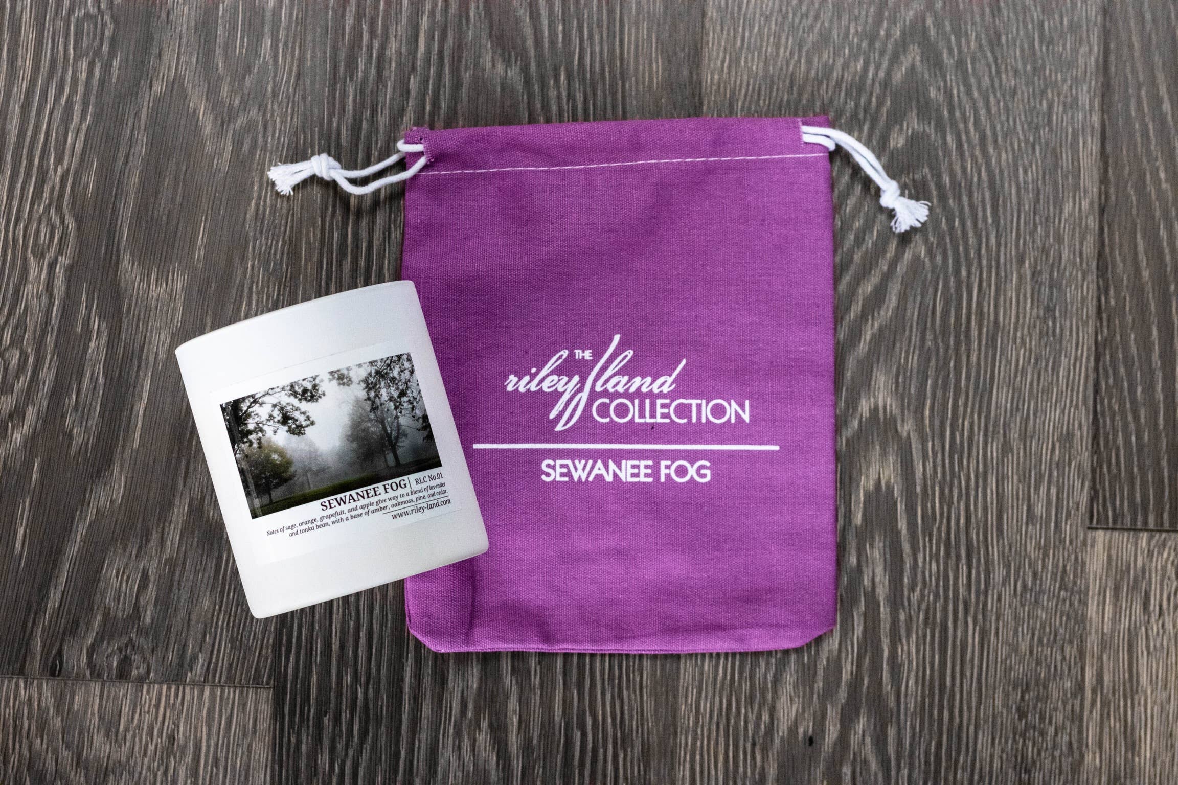 THE RILEY/LAND COLLECTION – wholesale Jar/filled candle – SEWANEE FOG CANDLE0
