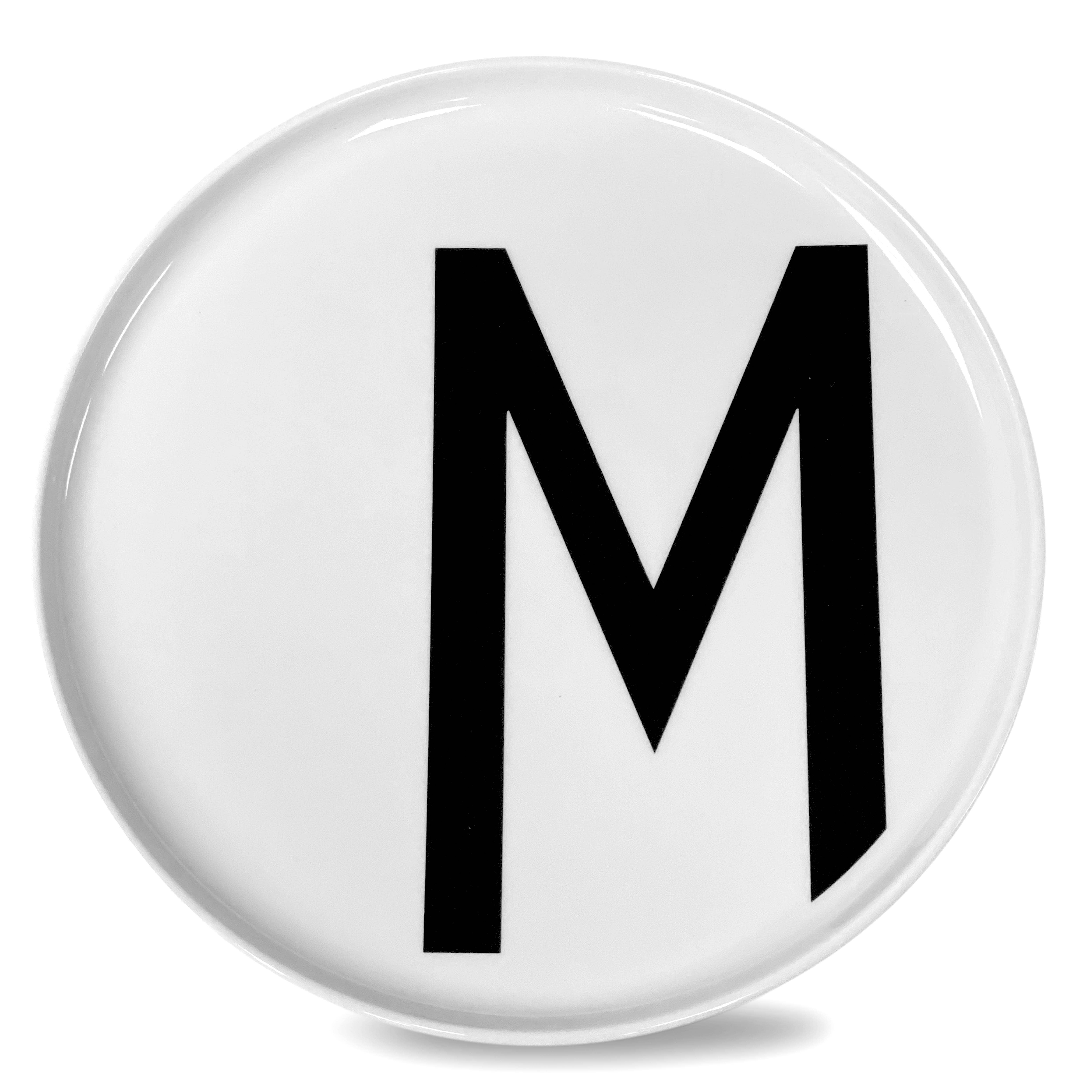 Goldscherben - Vente Assiettes/plats/bols de décoration - Assiette avec lettres de l’alphabet A à Z - cadeau personnalisé avec prénom12