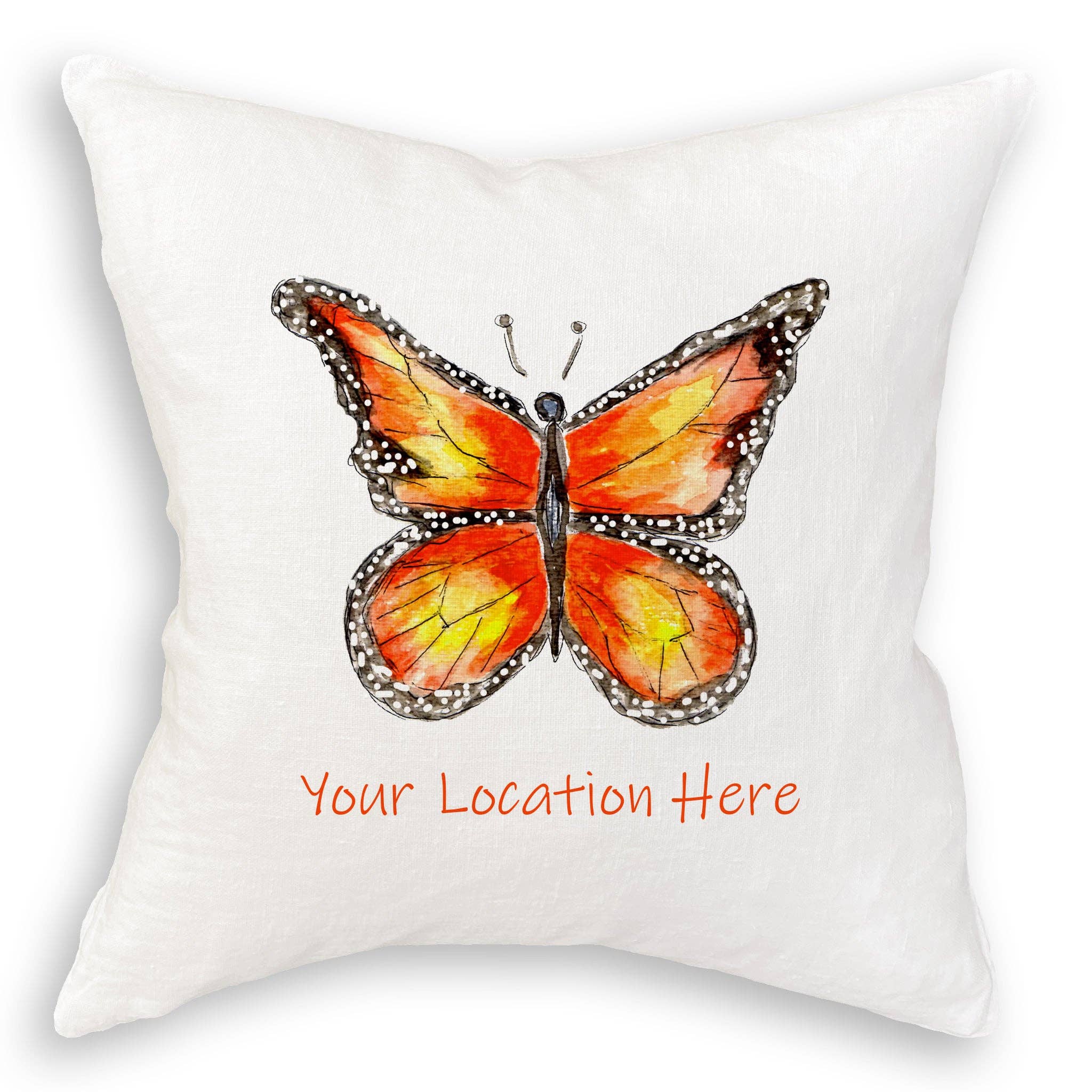 French Graffiti – Engroshandel Viskestykke – Monarch Butterfly med placering11