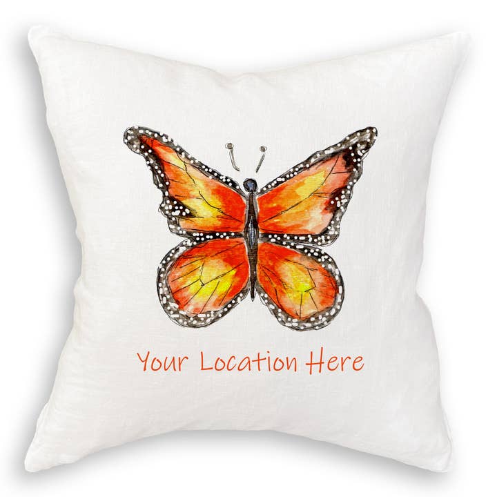 French Graffiti – Engroshandel Viskestykke – Monarch Butterfly med placering11