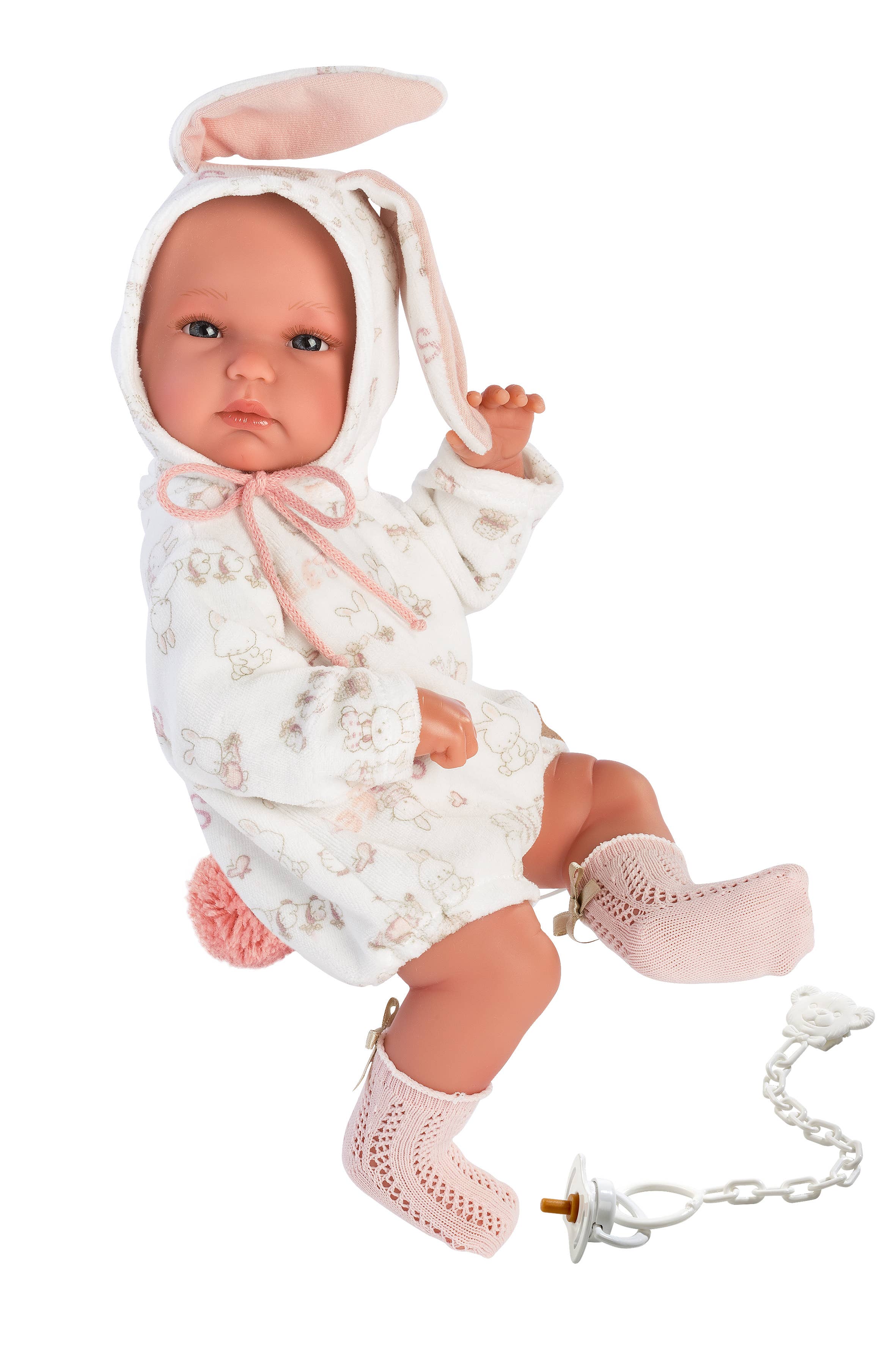 Llorens - Wholesale Doll - Kids - 13.8" Anatomically-Correct Baby Doll Anna with Carrycot4