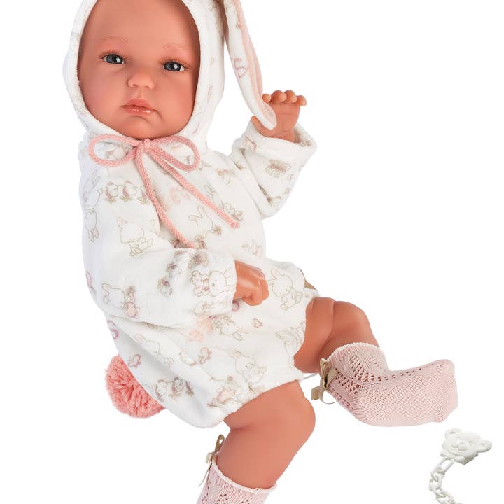 Llorens - Wholesale Doll - Kids - 13.8" Anatomically-Correct Baby Doll Anna with Carrycot4