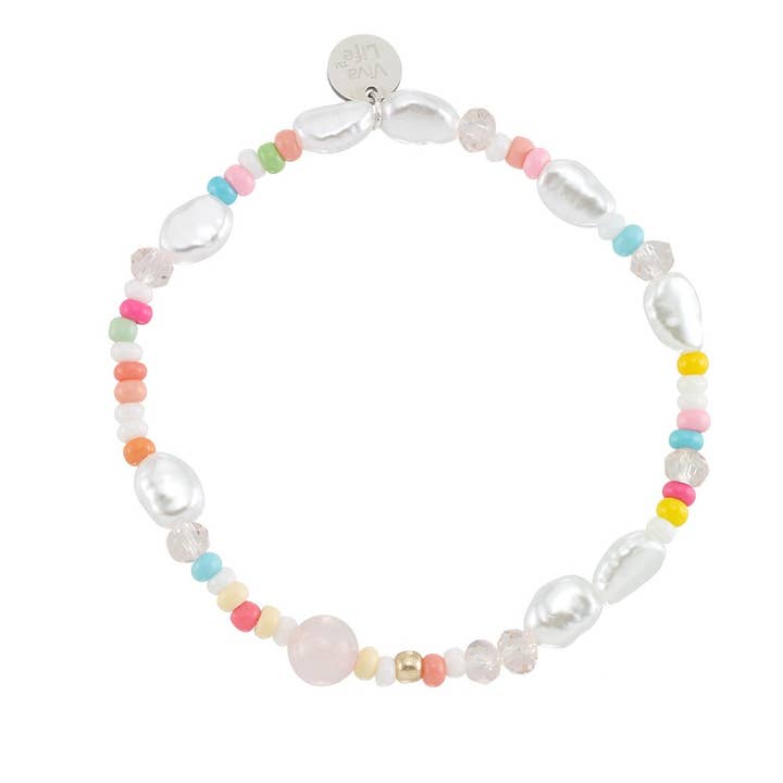 World End Imports Jewelry & Gifts - Wholesale Beaded Bracelet - BR Multi Beaded Pearl-12