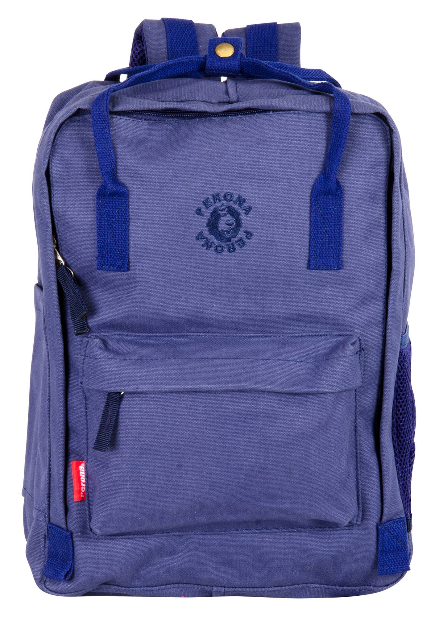 PERONA BAGS - Wholesale Backpack - Unisex - Norway Perona 55741 Navy Blue Backpack With Handle4