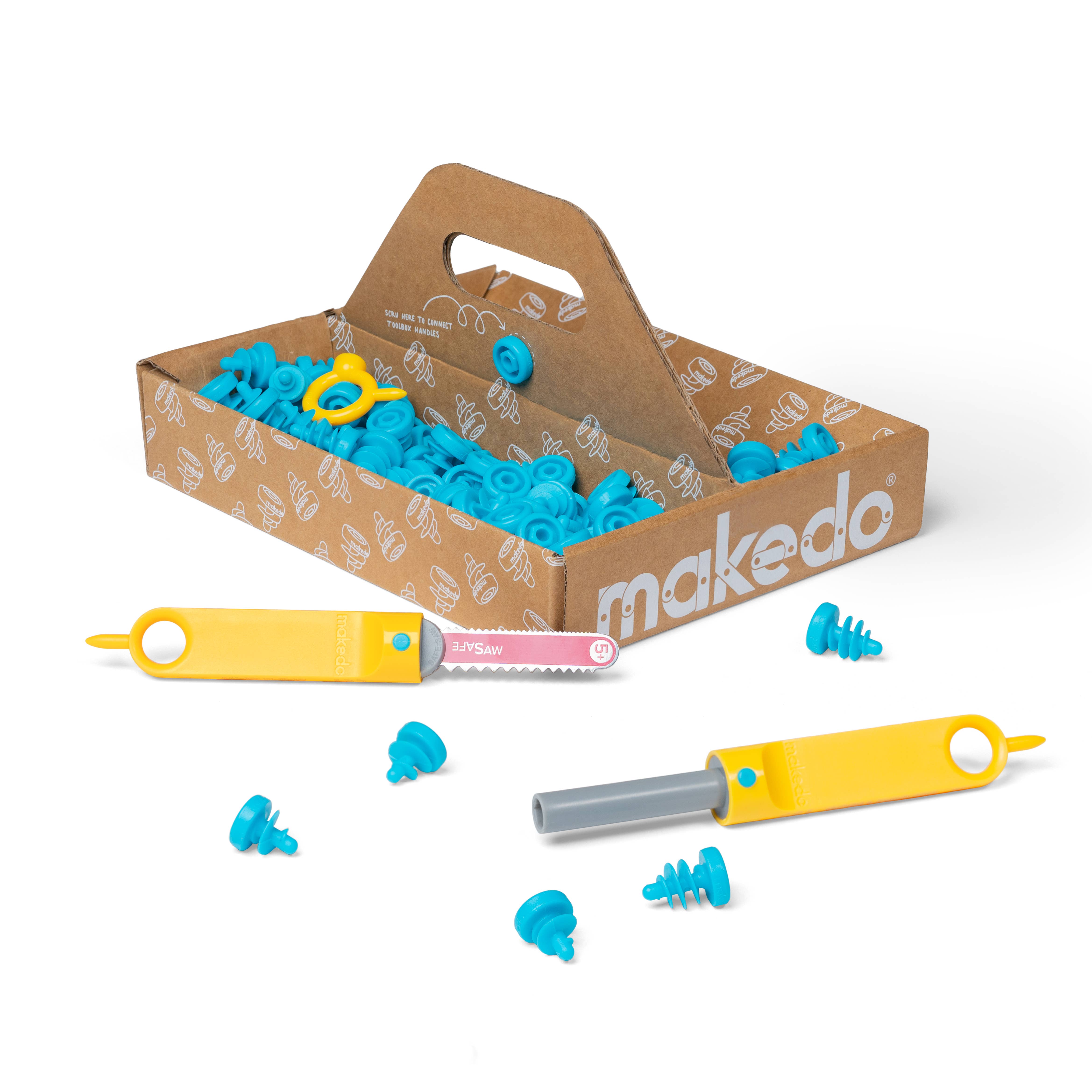 Makedo Australia - Wholesale Building set – Child - Explore Kit | Makedo Cardboard Construction for 1-2 Makers13