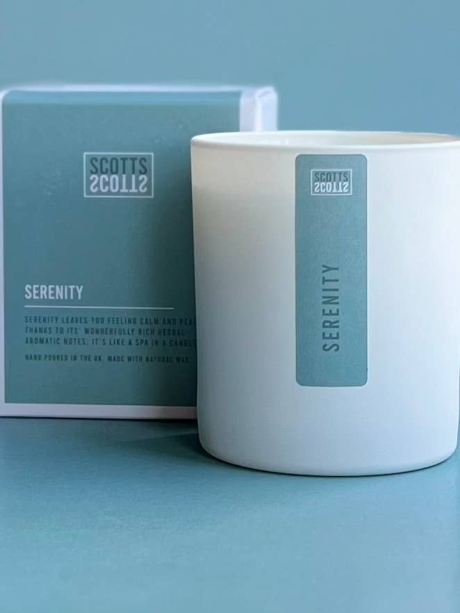 SERENITY LUXURY CANDLE for wholesale by Scotts Lifestyle