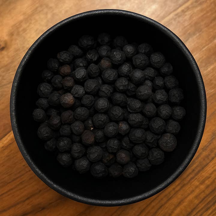 LA Herb - Vendita all'ingrosso Frutta secca/disidratata - Bacche di Prugnolo Intere (Prunus Spinosa)