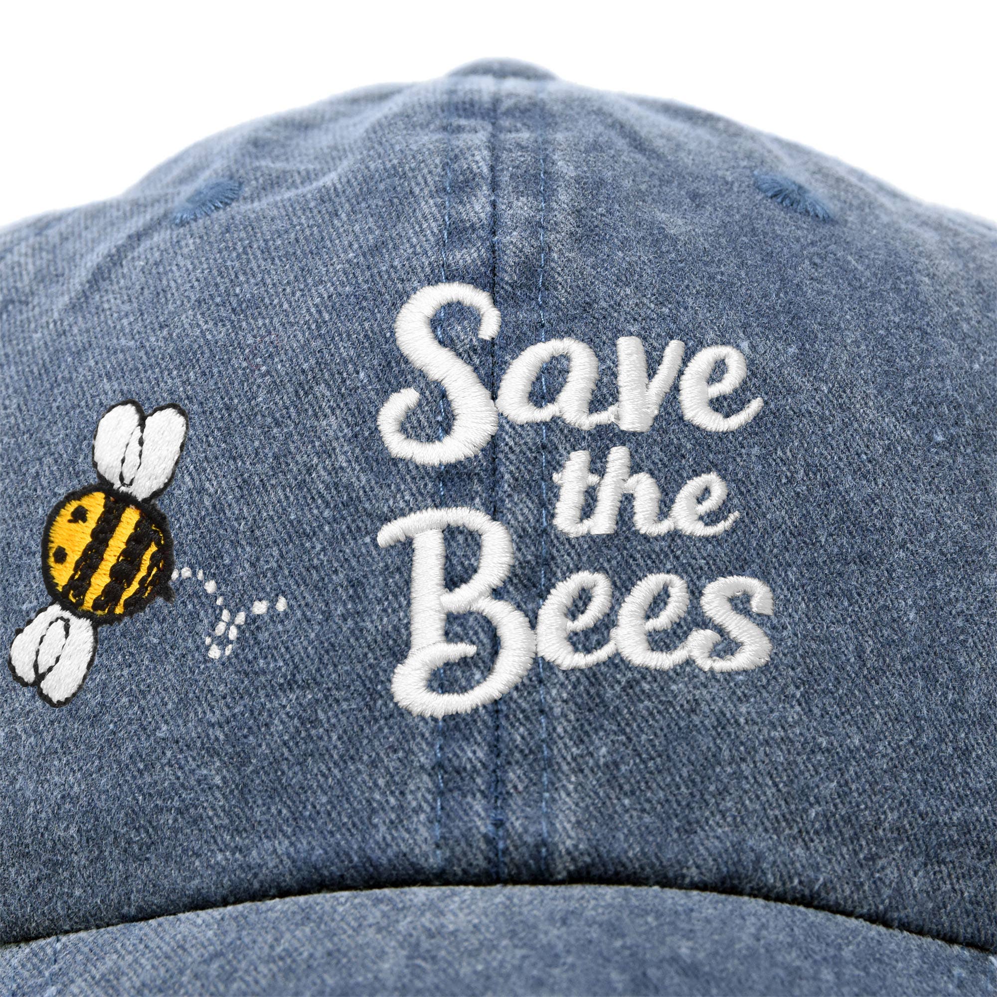 Dalix - Wholesale Baseball Cap - Women's - DALIX Save The Bees Baseball Cap Dad Hat Womens Girls85