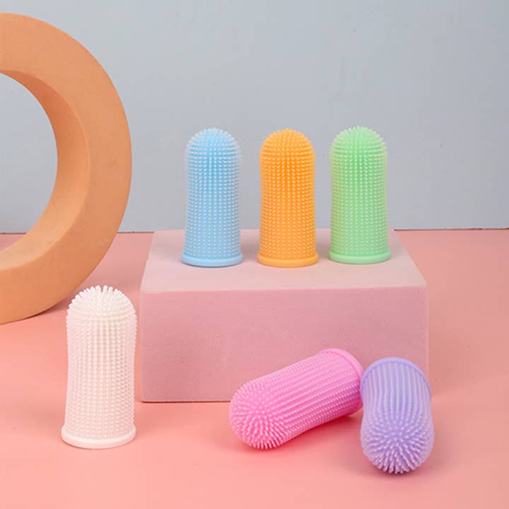 DOUBLJU - Wholesale Pet Brush - Cat/Dog - PET FINGER TOOTHBRUSH ORAL CLEANING TOOTHBRUSH_CWMM73631