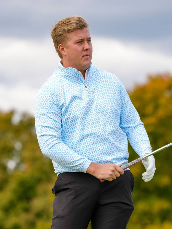 USA Palm - Wholesale Sweatshirt - Unisex - Cloud 1/4 Zip123