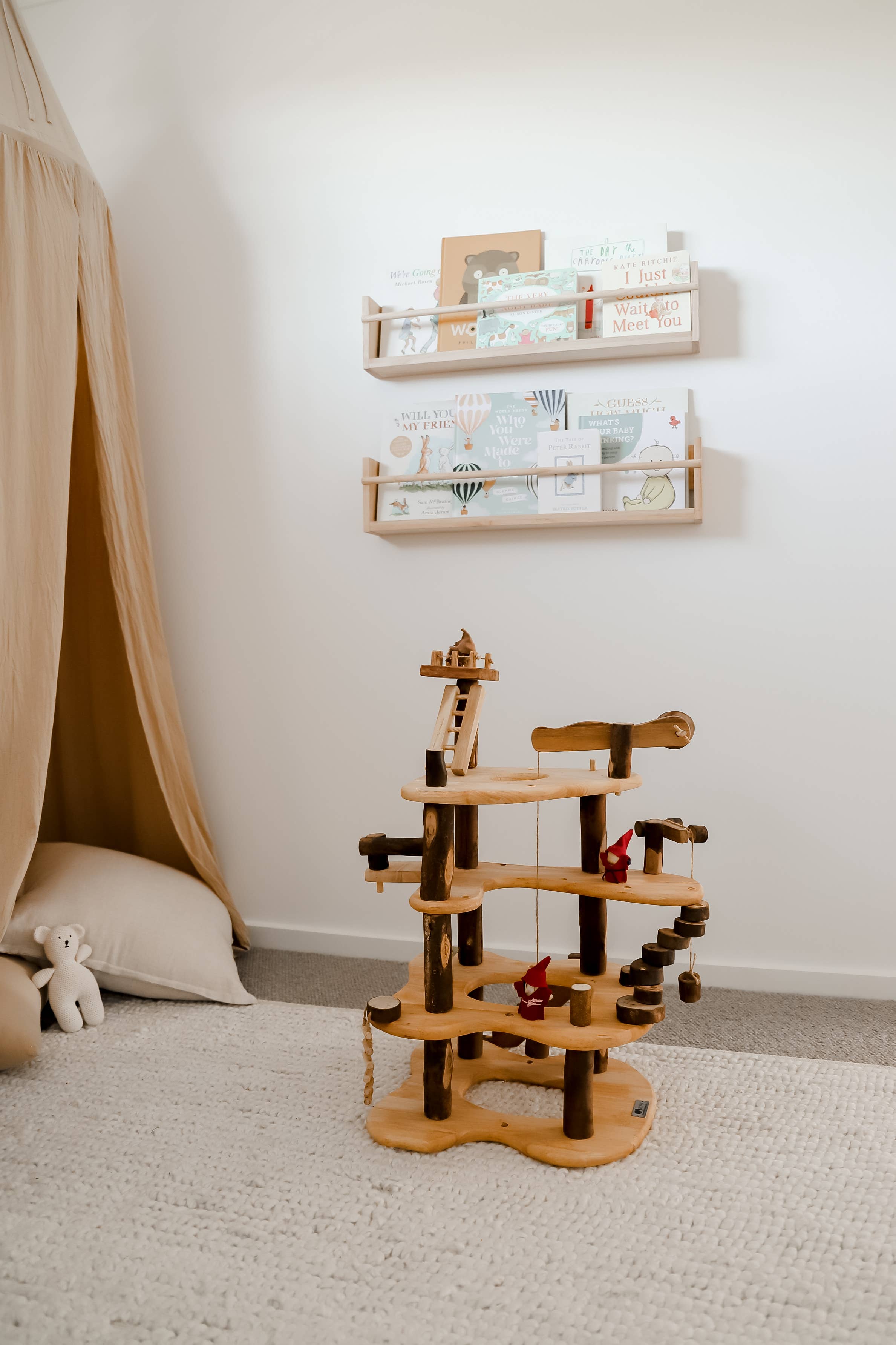 QToysUSA - Wholesale Wood Toy - Kids - Three level tree house play set4