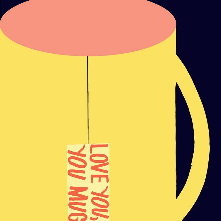 'You Mug' Giclée Print for wholesale by RUDE