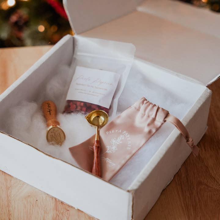 DIY Wax Seal Making Starter Kit with Spoon and other Purchase Wholesale wax beads. Free Returns & Net 60 Terms on Faire trending on Faire.