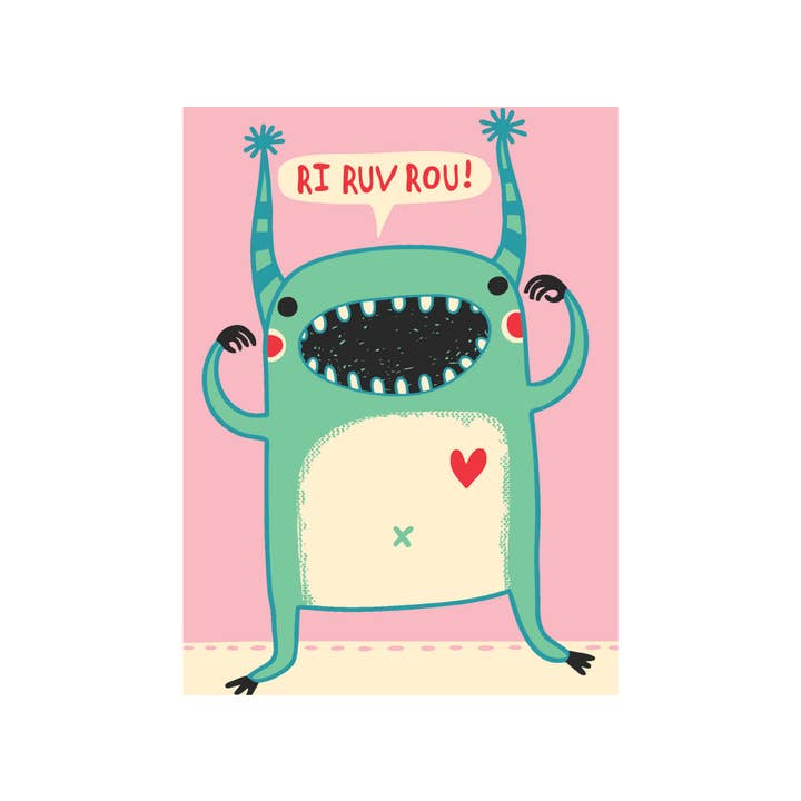 Rots & Rots Valentinstagskarte für den Großhandel von GreatArrow Graphics