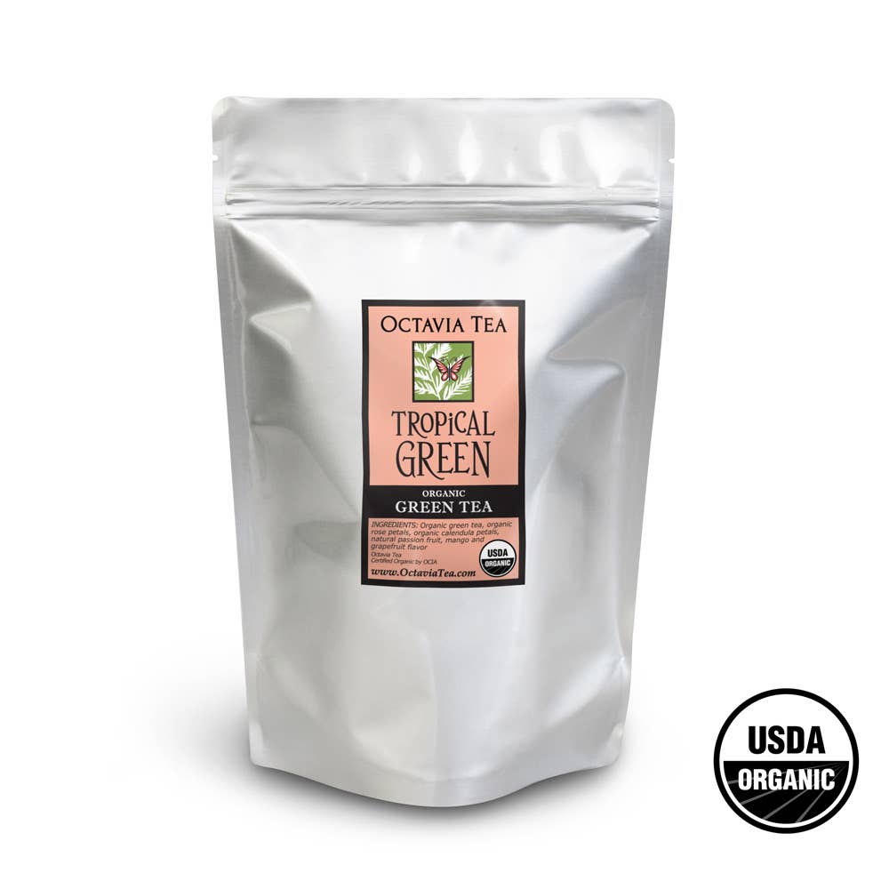 Octavia Tea - Wholesale Loose Tea - Tropical Green - Organic3