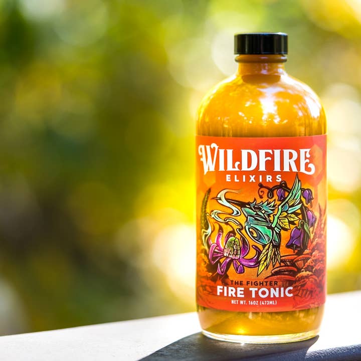 Wildfire Elixirs - Wholesale Elixir - Fire Tonic - The Fighter 16oz1