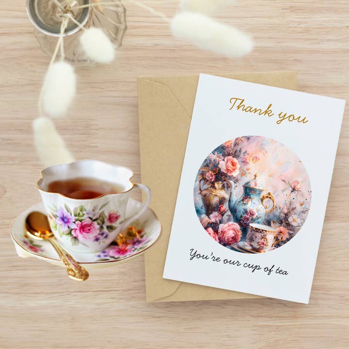 Thank You Postcards – Add Your Branding to Back
for wholesale by Blue Crab