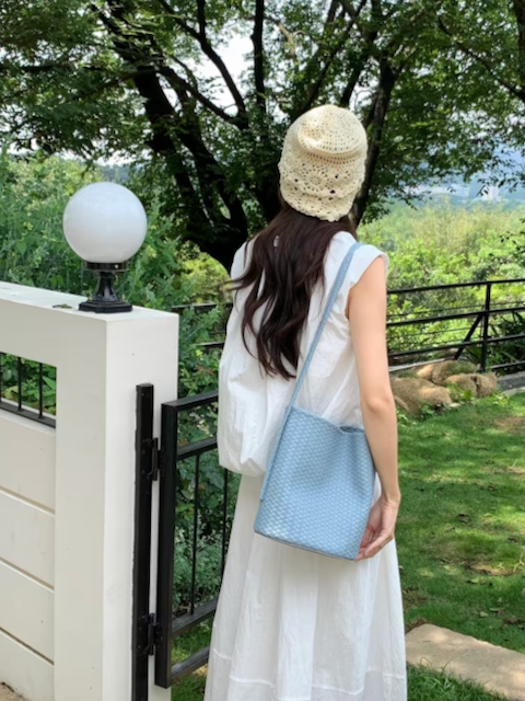 Pretty Persuasions - Wholesale Shoulder Bag - Women's - P25062 2-in-1 Faux Woven Microfiber Leather Shoulder Bag 0