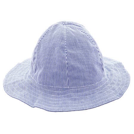 Baby-Sonnenhut marineblau Seersucker für den Großhandel von Busy Bees