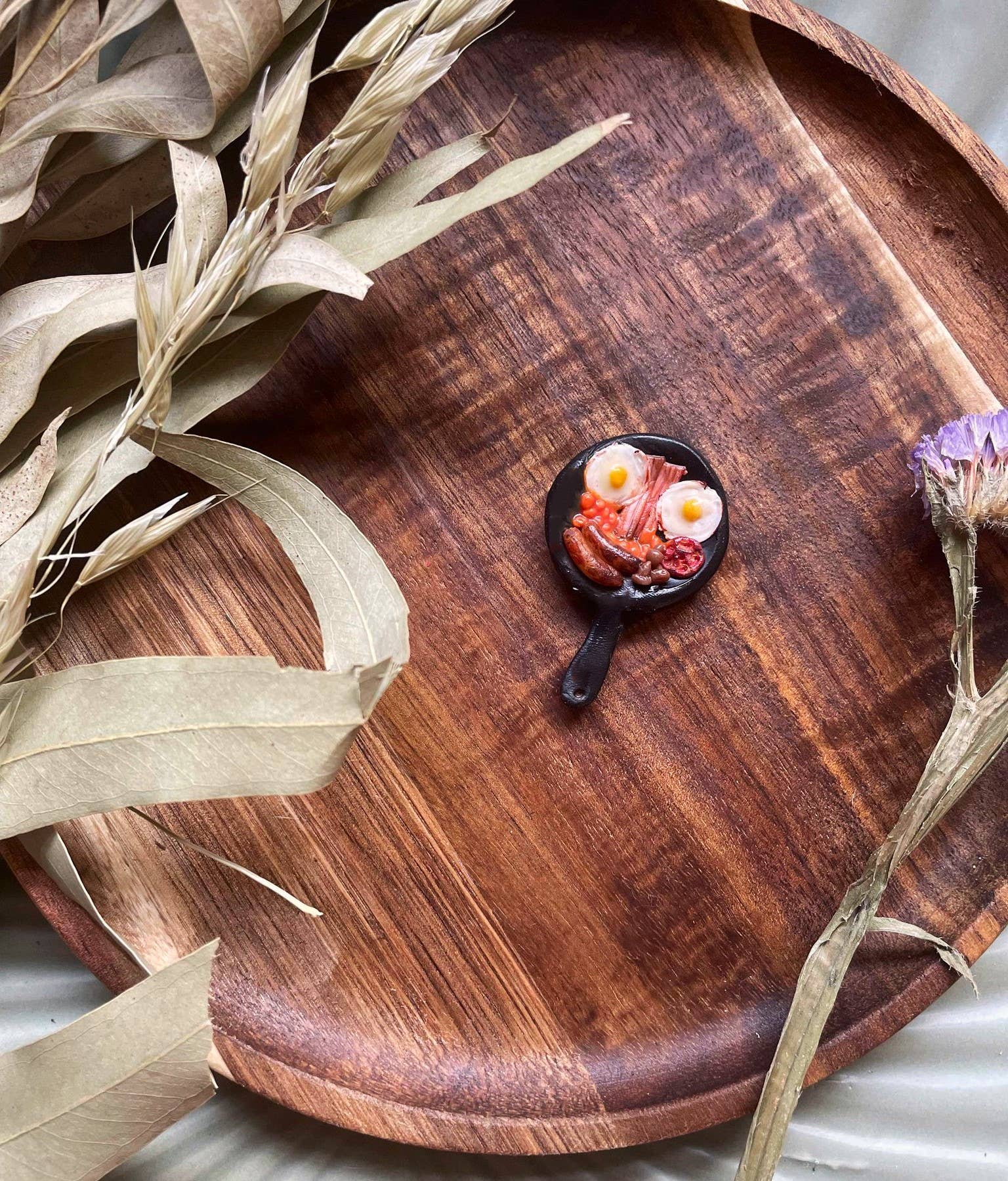 PrettySpookyDesigns – wholesale Magnet – Polymer clay magnet - Fried Breakfast | home decor | food2