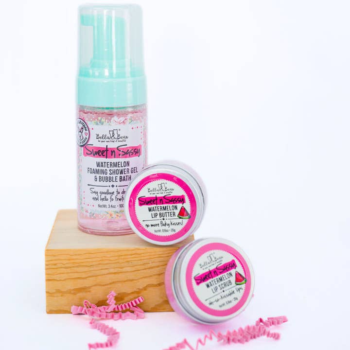 Coffret cadeau Sweet 'n' Sassy Mini pour le bain et le corps | Cadeaux pour femmes pour la vente par Bella & Bear