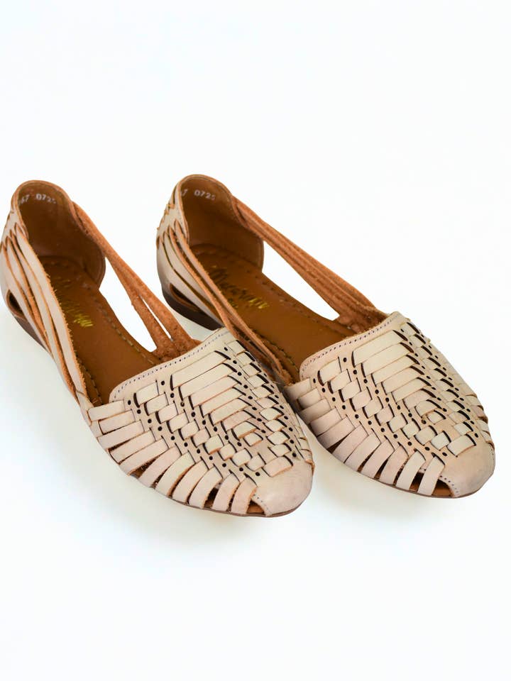 Macarena Collection Womens Shoes Leather Sandals 2167 White for wholesale by Macarena Collection