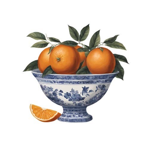 Acrylic Napkin Weight - Mandarin for wholesale by Maven Home