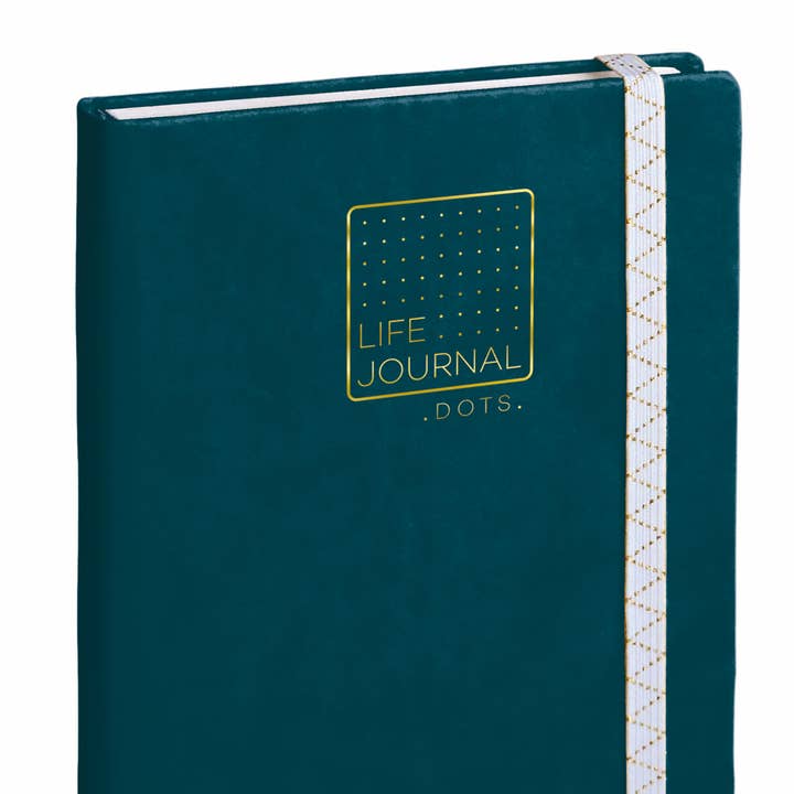 EDITIONS QUO VADIS – wholesale Journal och dagbok – Livsdagbok Blå Sidor Prickar 15x21 cm