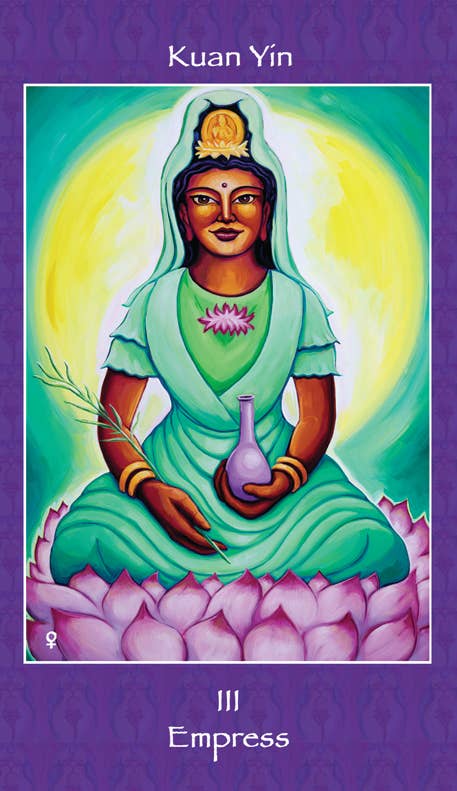 Katherine Skaggs - Vente Cartes de tarot - Mythical Goddess Tarot – Le jeu divin féminin le plus vendu9