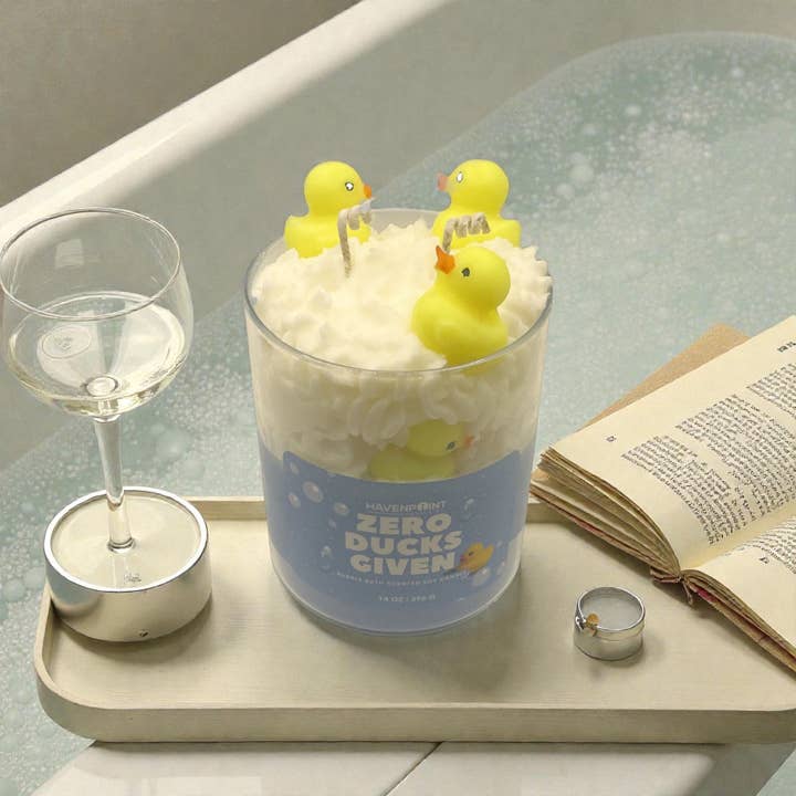 Zero Ducks Given – Decorative Candle for wholesale by Havenpoint Candle Company