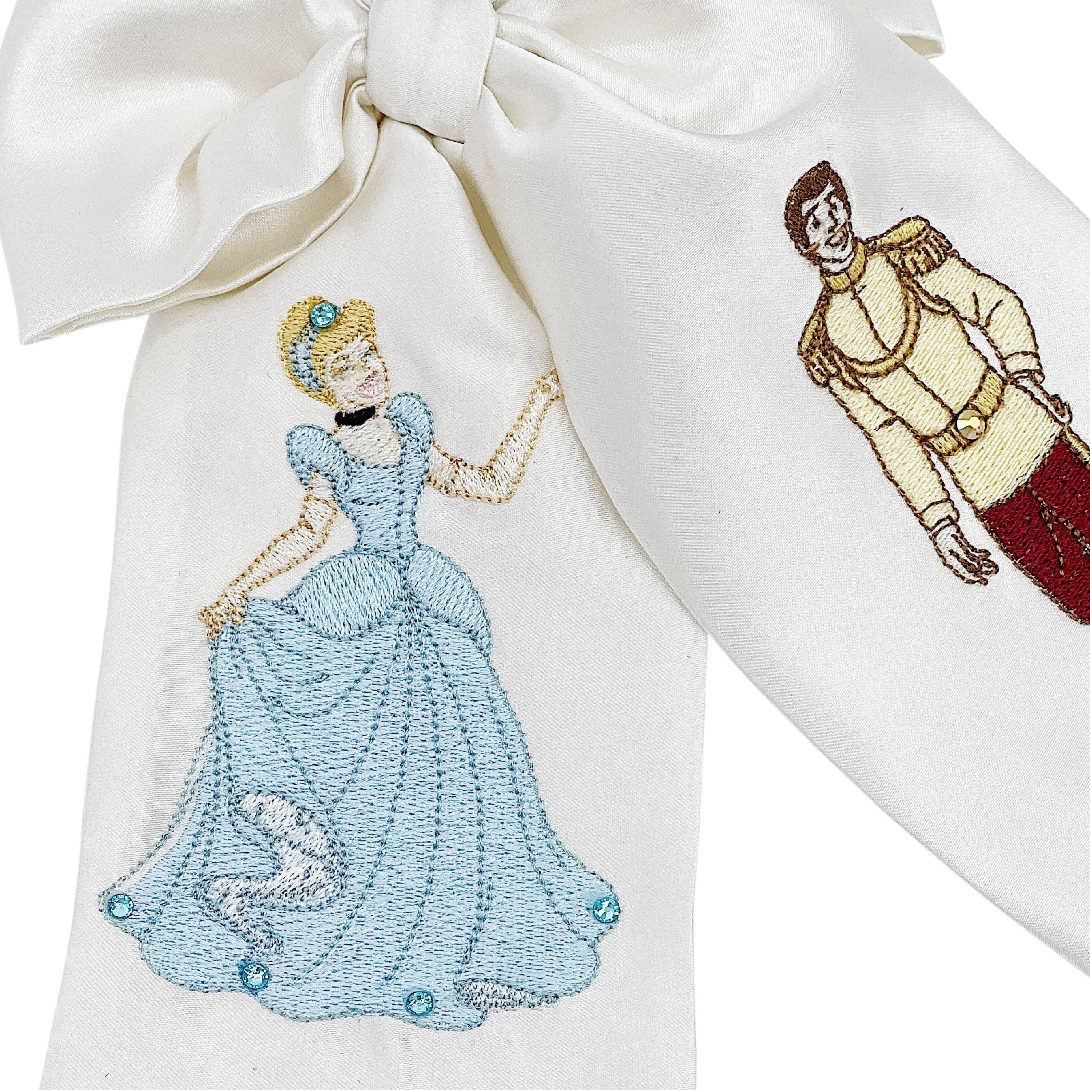 Bebe Theory - Wholesale Hair Bow - Kids - Cinderella and Prince Charming Bow1