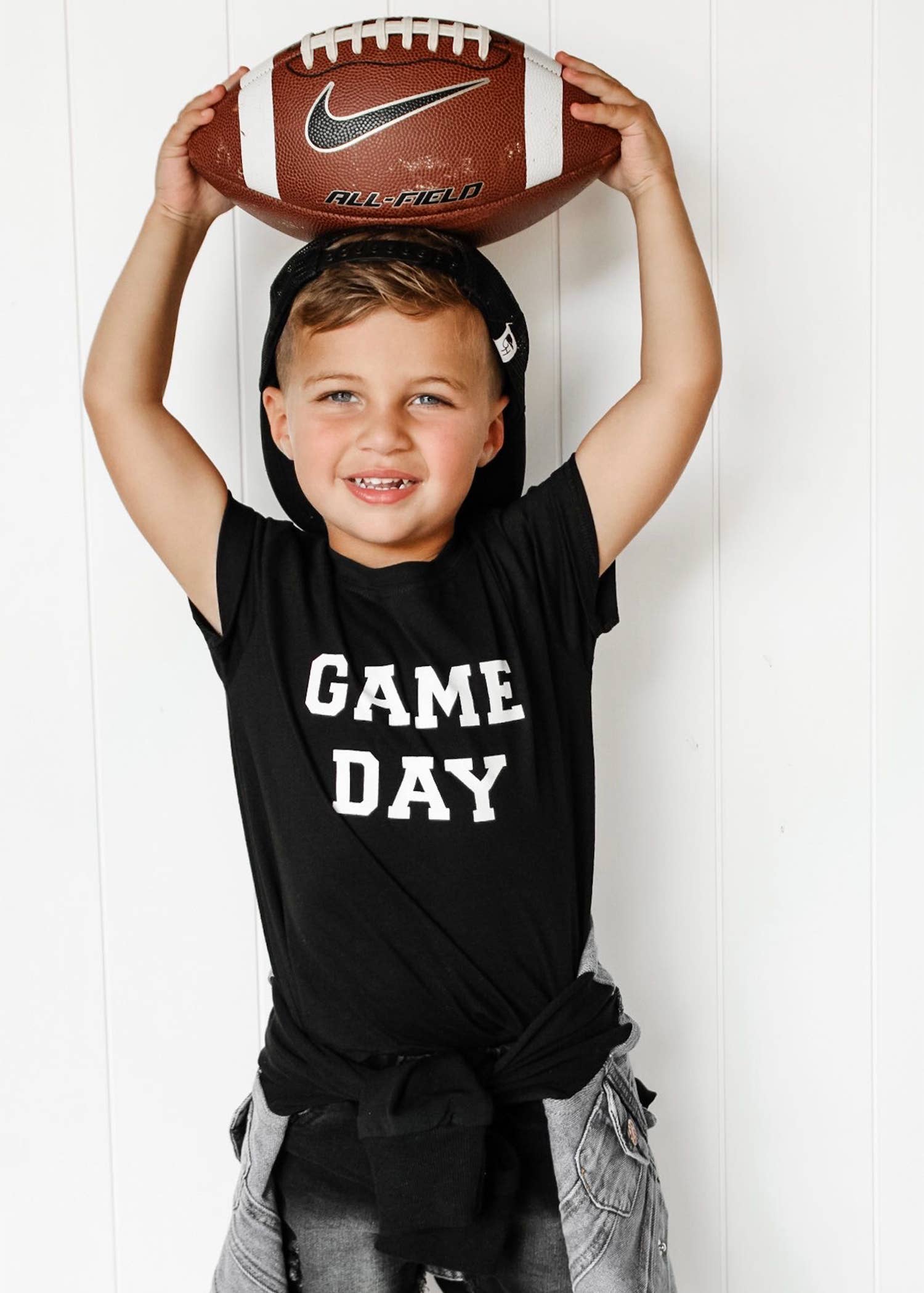97 Design Co. - Wholesale Screen Printed T-Shirt - Kids - Game Day - Kids Football Tee, Toddler T-shirt, Fall1