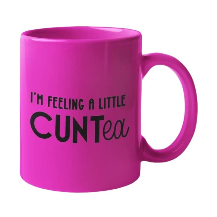 Estou a sentir-me um pouco CUNTea Mug. por atacado de Scouse Bird Shop